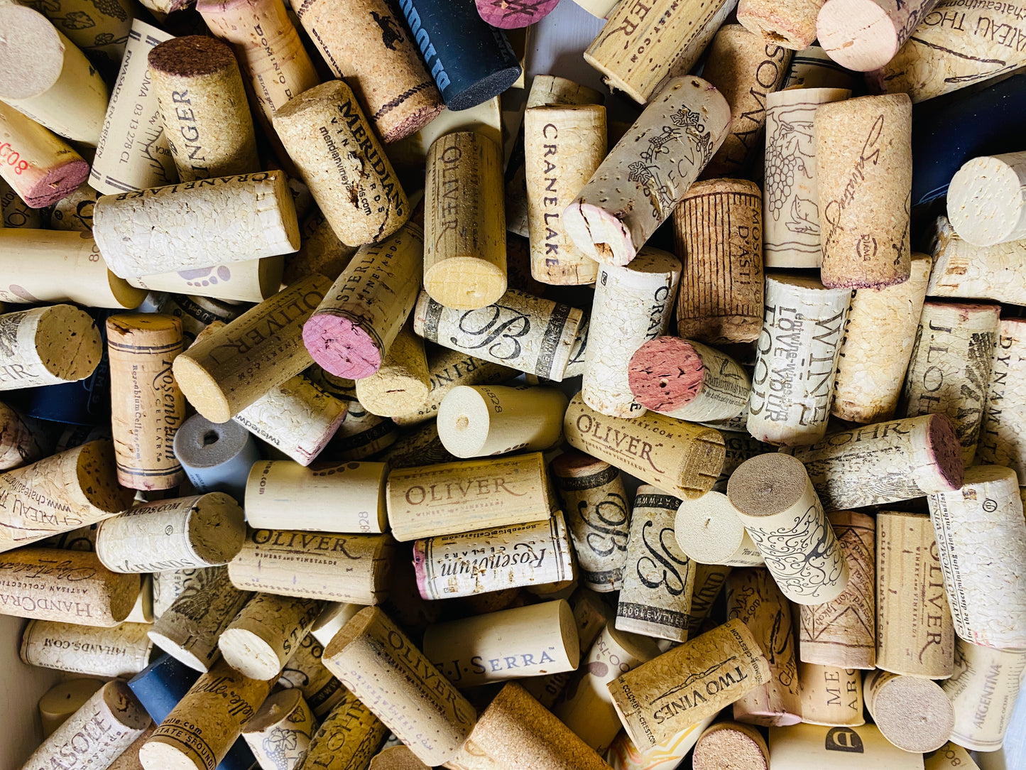 recycled corks for crafting