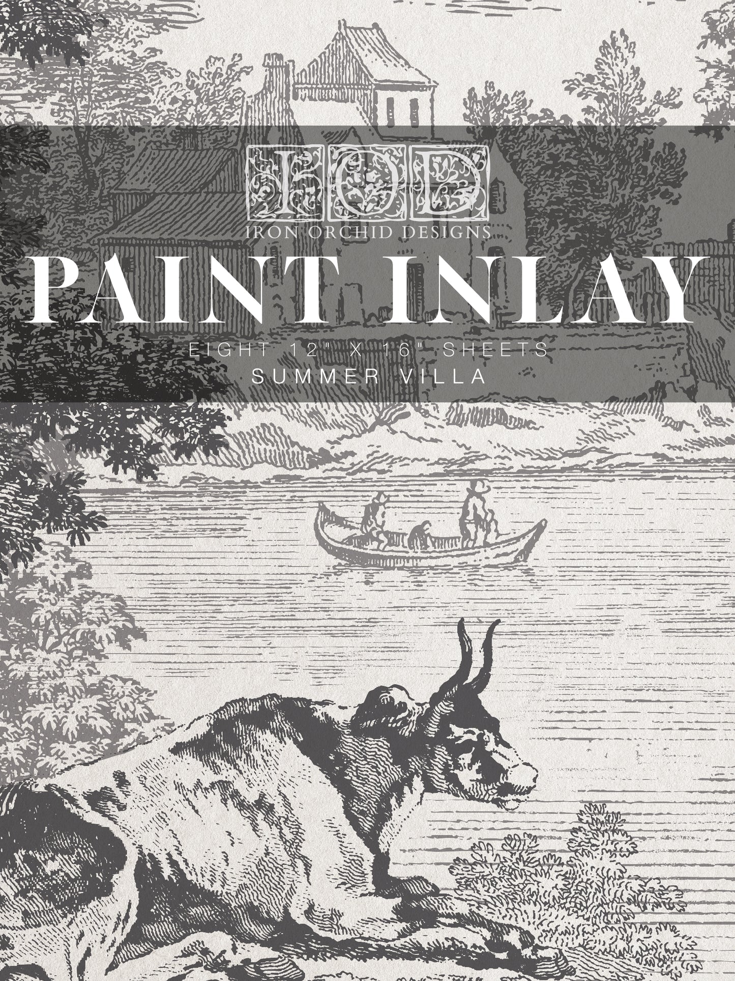 Summer Villa Paint Inlay- IOD
