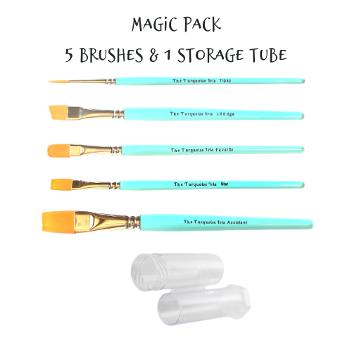 Magic Pack Brush Set- Turquoise Iris