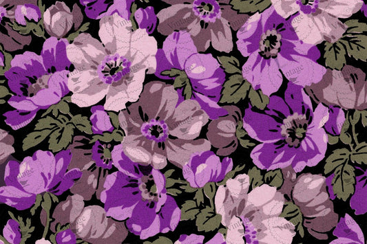 Purple Vintage - 20" x 30" JRV Decoupage Paper