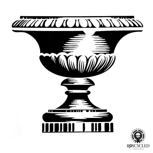 Urn Stencil- Roycycled