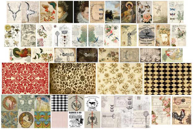 Catalog- Roycycled Decoupage Paper