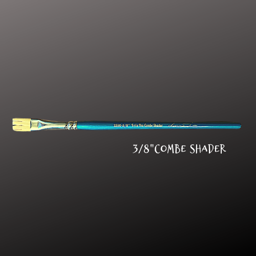 Combe Shader Brush- Turquoise Iris Collection