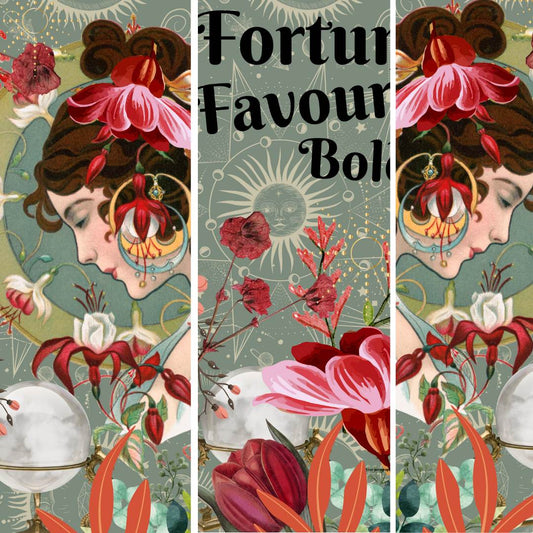 Fortune Favours the Bold- Marley Magic decoupage paper
