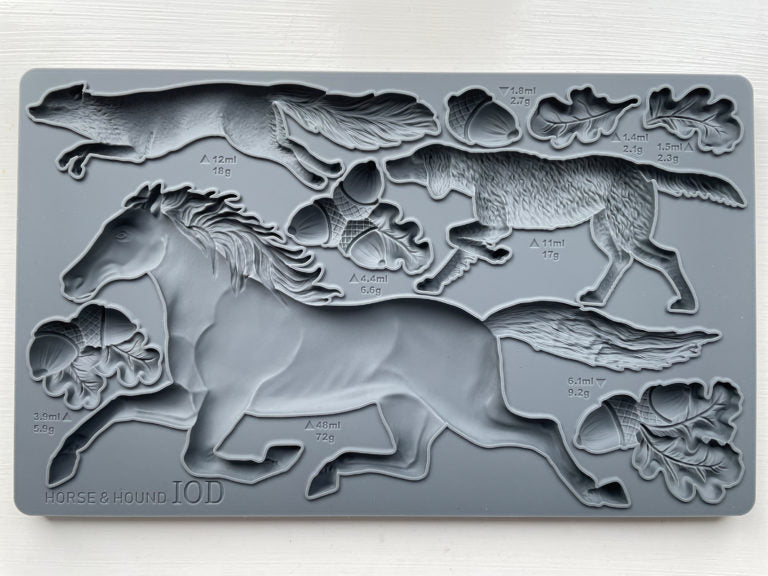 Horse & Hound mould- IOD