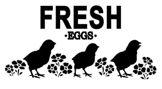 Fresh Eggs | JRV Stencils