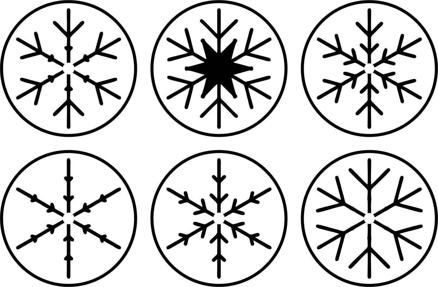 Mini Snowflakes