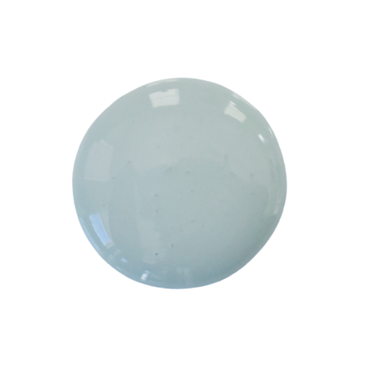 A swatch of Sweet Pickins Milk Paint in a blue-gray color.