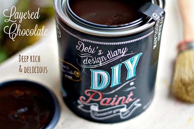 Layered Chocolate- DIY Paint Co.