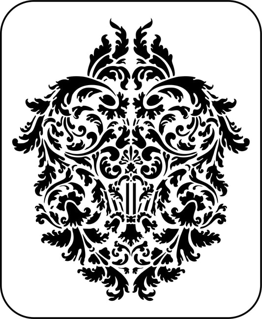 Musical Damask | Designs by Vintage Retail Therapy by Mara