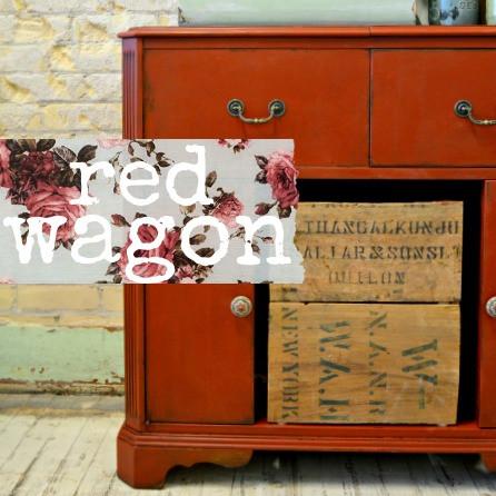 Red Wagon- Sweet Pickins Milk Paint