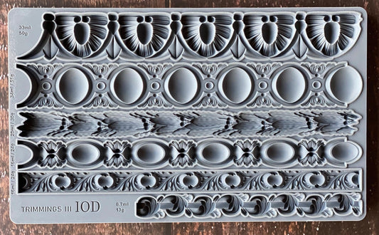 Trimmings 3 Decor Mould- IOD
